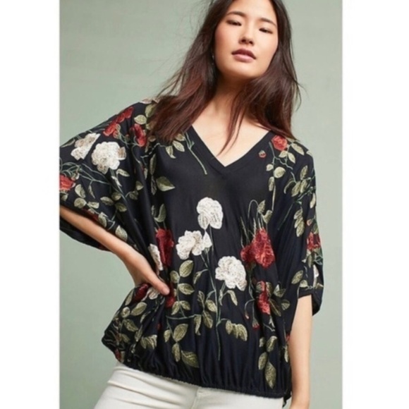 Anthropologie Tops - SALE! Akemi + Kin Anthropologie embroidered blouse Anthropologie Tops - SALE! Akemi + Kin Anthropologie embroidered blouse
